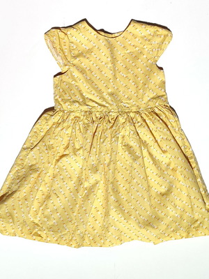 Φορεματάκι Mothercare petite floral κίτρινο σαν καινούργιο, 3-4 ετών, 104 cm