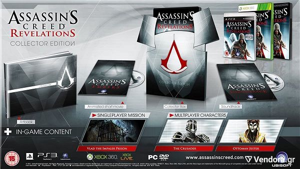  Assassin's Creed Revelations - Collectors Edition gia PS3