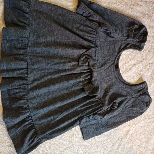 Danoff blouse gray like new, one size