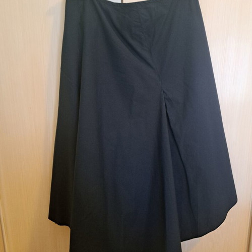 BSB Collection asymmetrical black skirt XS like new, 100% cotton