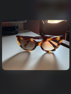 Valentino women's sunglasses used, brown and orange