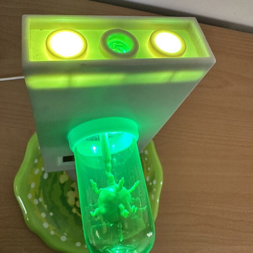 Portal Gun lamp used, Rick and Morty official licensed