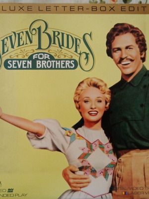 Seven Brides For Seven Brothers LaserDisc like new