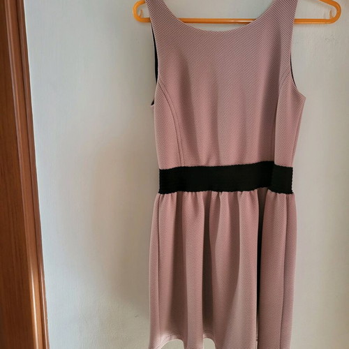 A-line dress size M like new, pink