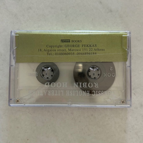 Robin Hood audio cassette, Fekkas Classics Book 2