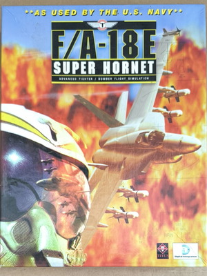 F/A-18E Super Hornet PC CD-ROM παιχνίδι, Titus / Digital Integration