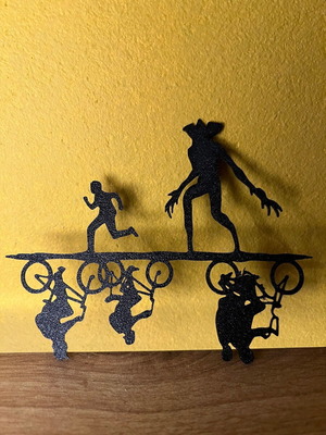 Geometric Low Poly Stranger Things Upside Down decor new