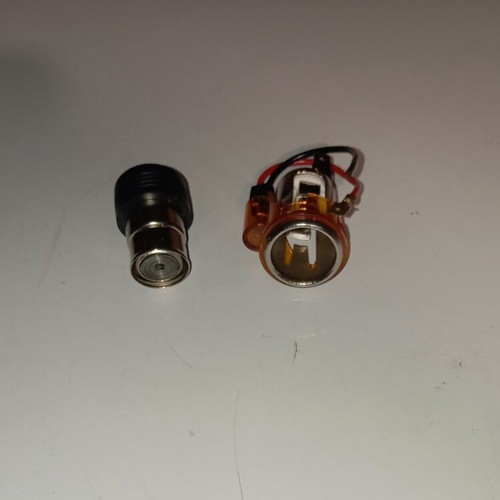 Car Lighter new with orange light and paper organizers