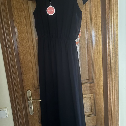 Black long dress Doca new, medium size
