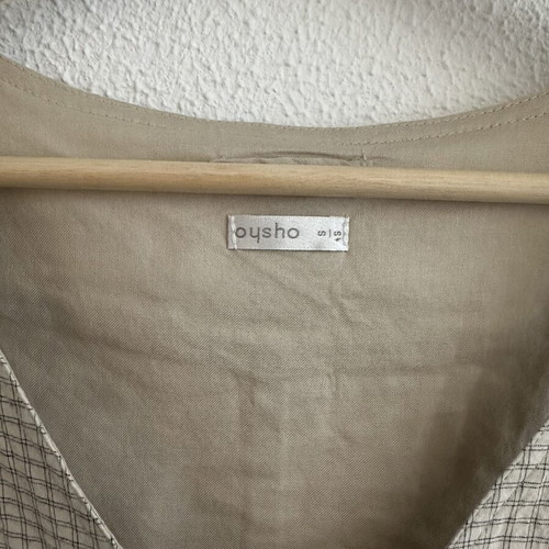 Oysho beige vest new, size S