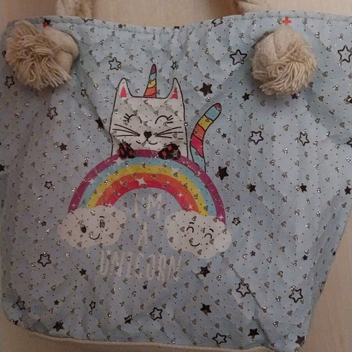 Children's handbag like new, multicolored