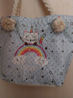 Children's handbag like new, multicolored