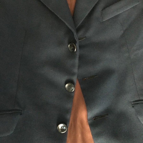 Vintage boy’s jacket used, dark blue