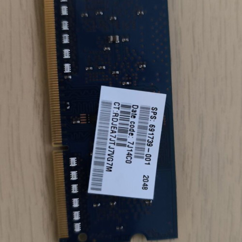 Hynix DDR3L 2GB 1600MHz CL11 RAM used, fully functional