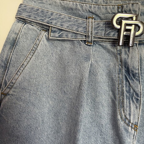 Pinko denim bermuda shorts, blue, size L