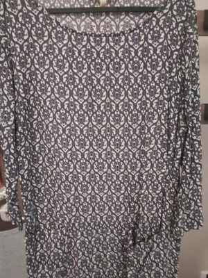 Indiska airy dress used, size L, long sleeve with pockets