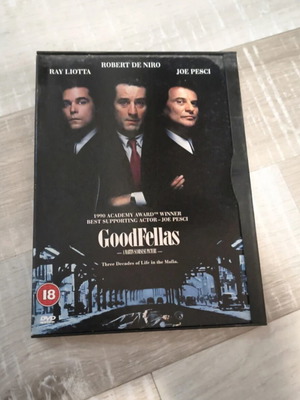 Goodfellas DVD like new, crime genre, subtitles