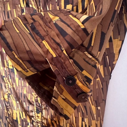 Zara dress gold like new, size L