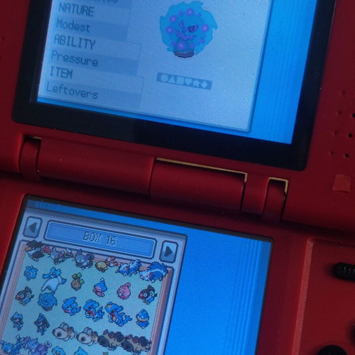 Pokemon SoulSilver original game cartridge used, fully completed save