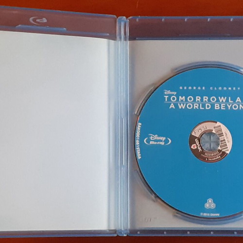 Tomorrowland Blu-Ray with Greek subtitles