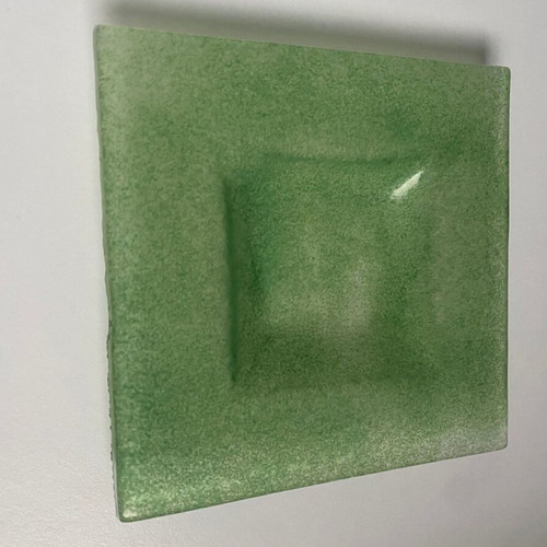 Decorative table green glass like new