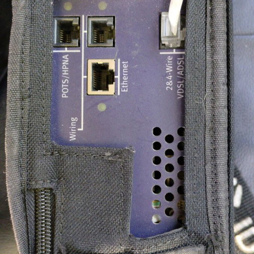 JDSU ADSL/VDSL analyzer with power supply and cables