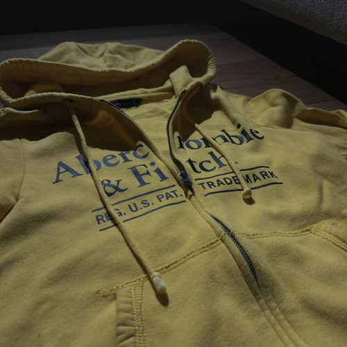 Abercrombie and Fitch jacket like new, yellow, size S