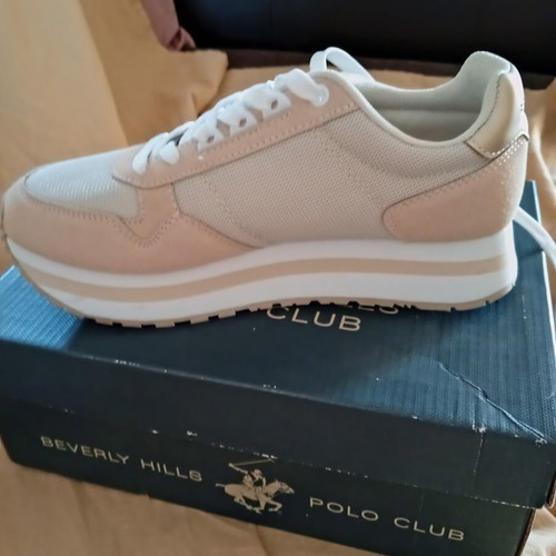Polo Club beige sneakers, size 39