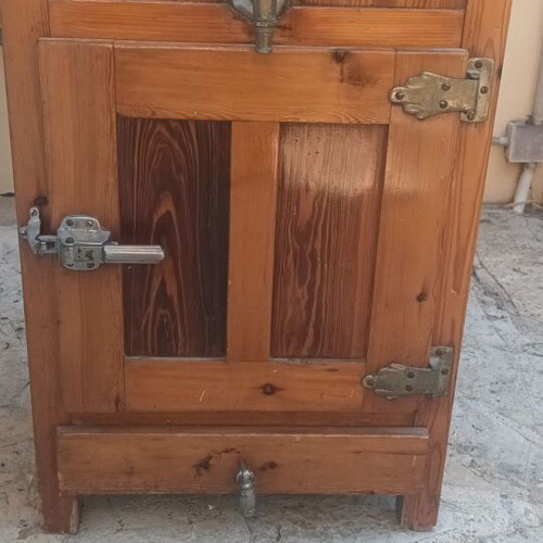 Antique icebox
