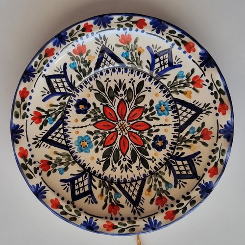Plate from Mantamados Lesvos 26cm new, by Stelios Stamatis