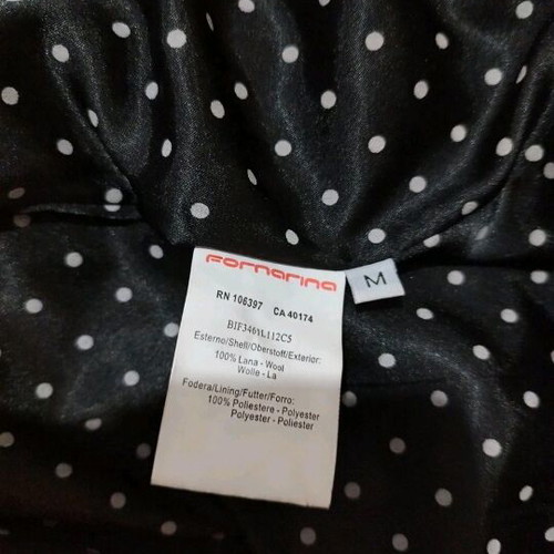 Fornarina coat 100% wool like new, pink size Medium