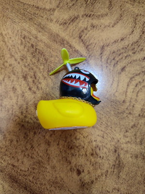 Car Duck Decorative Helmet Yellow for Bike Motorcycle