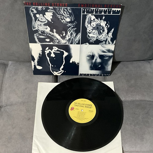 The Rolling Stones Emotional Rescue LP used, classic rock 1980