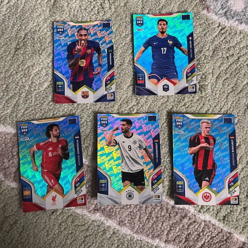Panini Fans Favorite Blue 2026 cards like new