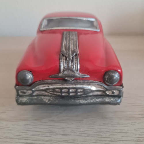 1950's Pontiac 1:18 tin car with friction mechanism, like new