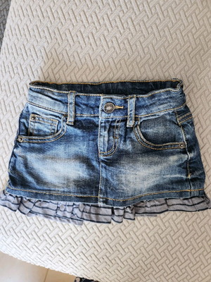 Benetton used denim skirt for 2 years old