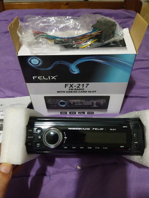 Felix FX-217 car radio with USB, auxiliary and SD card