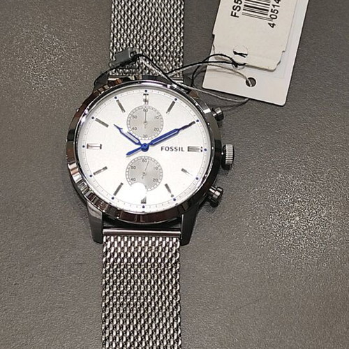 Fossil men's watch new stainless steel with Milanese bracelet