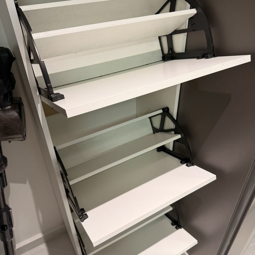 IKEA shoe rack, height 153 cm, length 50 cm, width 28 cm