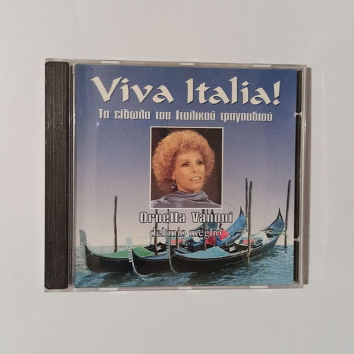 Ornella Vanoni Viva Italia CD used, Italian songs