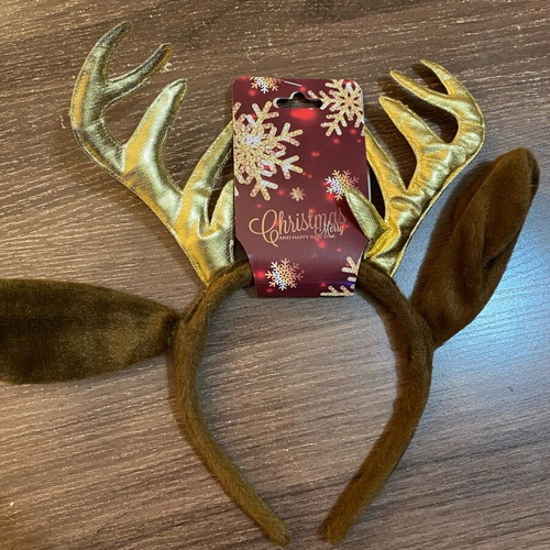 Christmas reindeer headbands new, set of 2 pieces