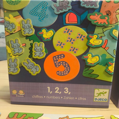 Eduludo Educational Game by DJECO for Ages 3-6 Like New