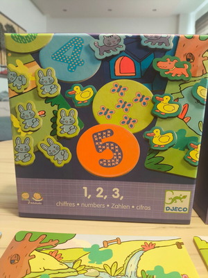 Eduludo Educational Game by DJECO for Ages 3-6 Like New