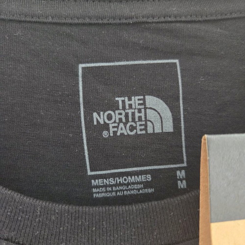 The North Face T-shirt size M, black