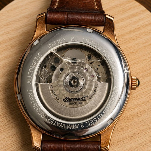 Ingersoll Automatic IN4403 KL Limited Edition watch, rose gold tone