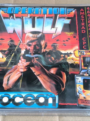 Operation Wolf (Ocean) Amstrad Disk like new