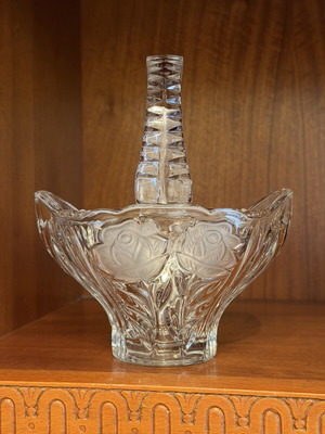 Crystal vase, vintage