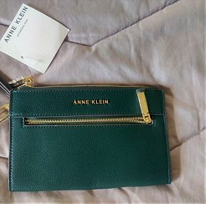 Τσαντάκι - πορτοφόλι πράσινο Anne Klein