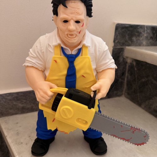 Leatherface The Texas Chainsaw Massacre 3D printed figure 30 cm