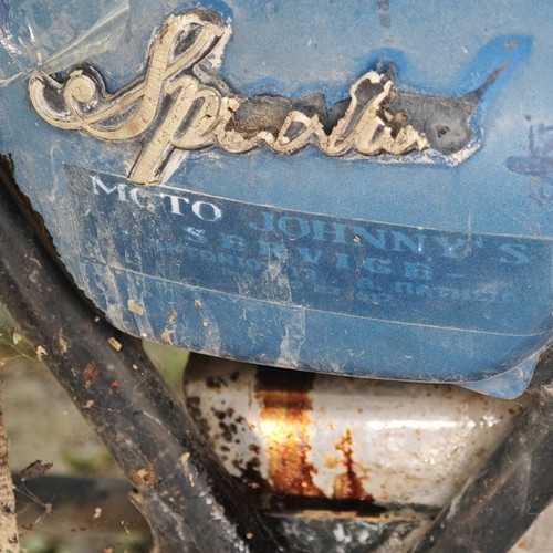 Yamaha motorcycle used for spare parts or scrap